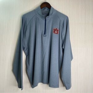 Proedge by Knights Apparel Auburn Tigers Gray Quarter-Zip Pullover Men’s XL